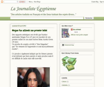 la journaliste