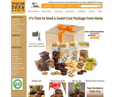 Gift Baskets - Cookie Gifts - Brownie Gifts - Cakes | Dancing Deer