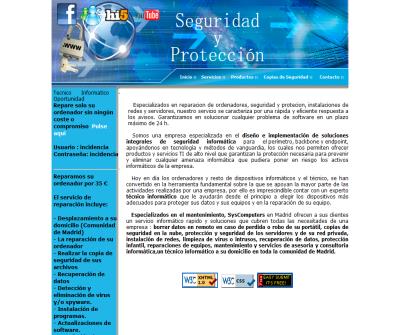 Técnico Informático Seguridad y Protección Informática a domicilio