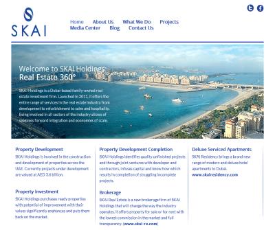 Dubai Real Estate Investment Company - SKAI Holdings