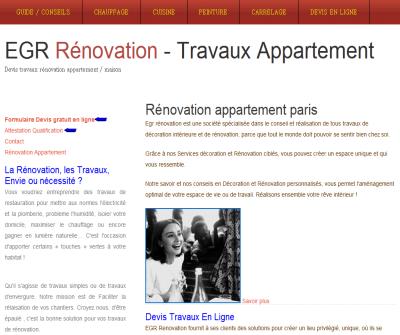 Egr rénovation