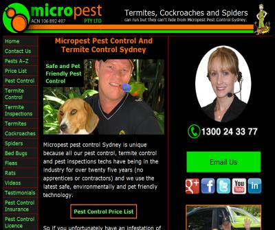 Micropest Pest Control Sydney