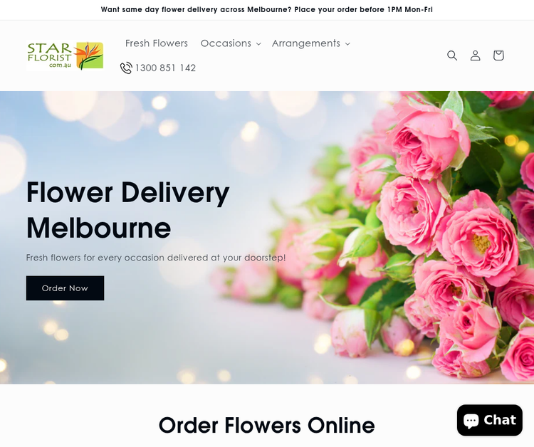 Online Melbourne Florist Australia