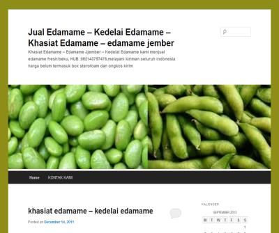 Jual Edamame - Kedelai Edamame - Khasiat Edamame - Edamame Jember