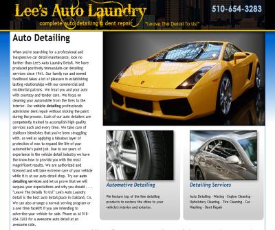 Auto Detailing Oakland, CA | Dent Repair, Car Wash