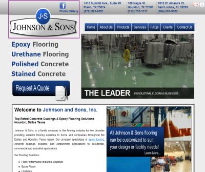 Johnson & Sons, Inc. - Commercial & Industrial Epoxy Flooring