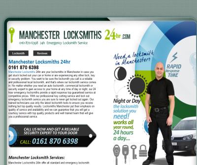 Manchester Locksmiths 24hr 