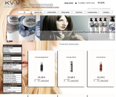 kv1 lifting capilar Productos Destacados - Kv1 Productos De Peluquer�a