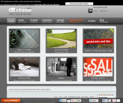 Stone flooring tiles - sandstone, travertine, slate & limestone. Shop online. 