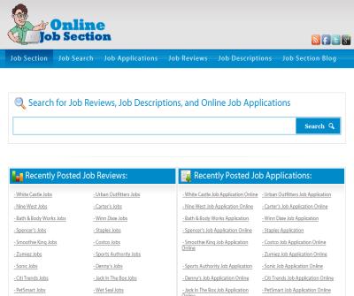 Online Job Applications