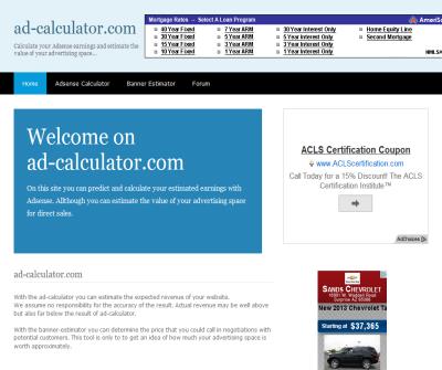 ad-calculator.de / ad-calculator.com