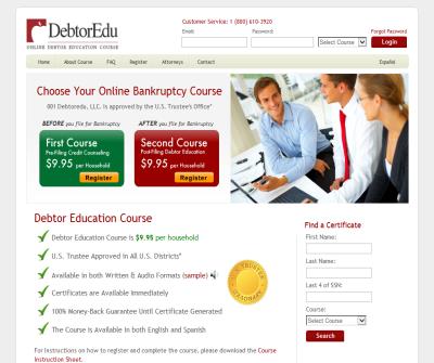 Debtor Education