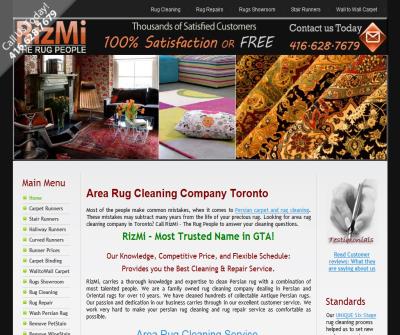 Area Rug Cleaning Toronto - RizMi - Toronto Rug Cleaners