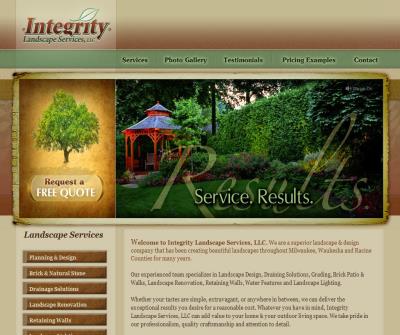 Integrity Landscape Services, LLC.  Milwaukee landscaper