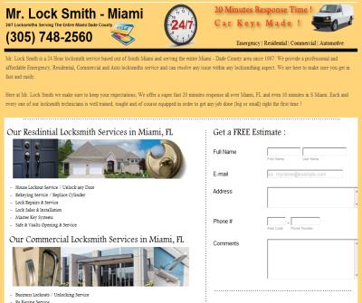 Mr. Lock Smith