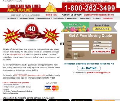 Gibraltar VanLines Moving Services 