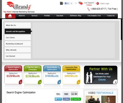 One of the Best SEO Companies: Ebrandz.com