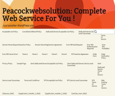 peacockwebsolution