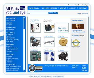 Pool & Spa Parts