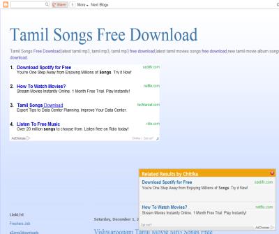 Tamil Songs Free Download