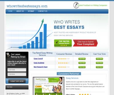 Best Essay Writing Services