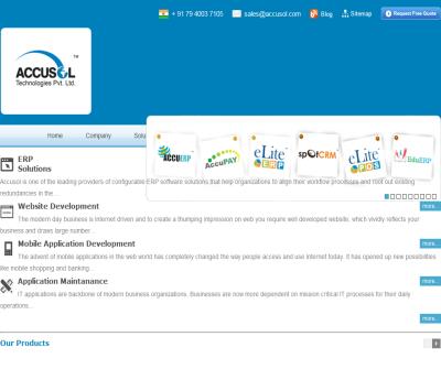 Accusol Technologies - ERP and CRM Solutions Provider Company India