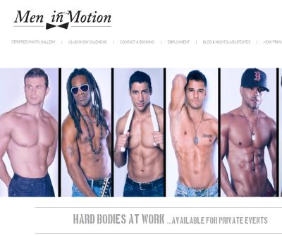 Men in Motion Male Exotic Dancers