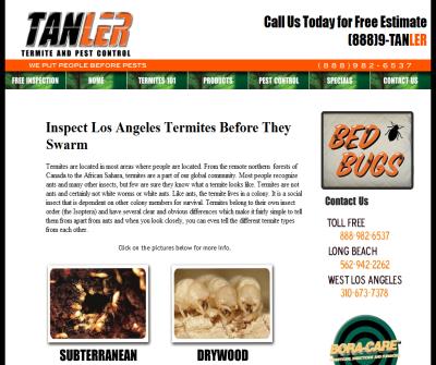 Termite inspection Santa fe springs