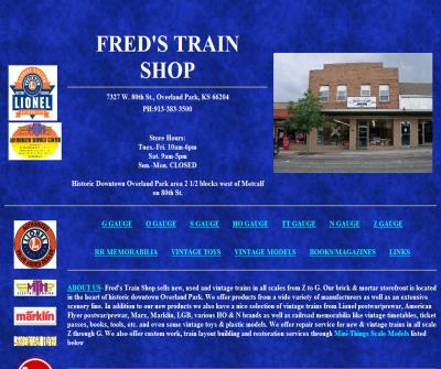 Fred's Train Shop of Kansas City
