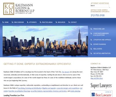 Kaufmann Gildin Robbins & Oppenheim LLP