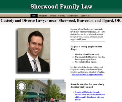 Divorce Lawyer and Custody Lawyer in Sherwood, Oregon
