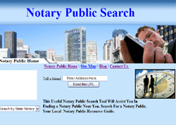 Notary Public Service Location
