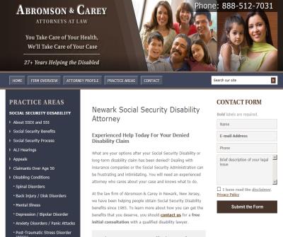 New Jersey Long Term Disabilty lawyer