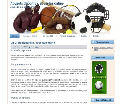 Apuesta deportiva, apuestas online