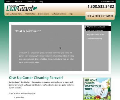Rain Gutter | Seamless Gutter | Gutter Protection â€“ Covers â€“ Screens | Leaf Guard Gutter â€“ Gutter Systems
