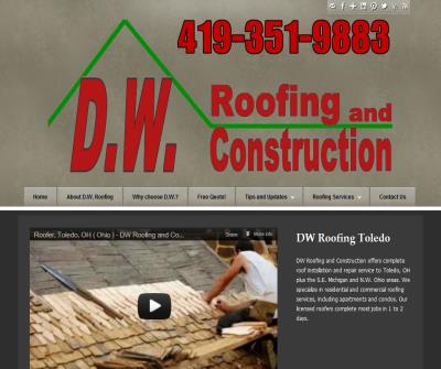 DW Roofing and Construction in Toledo
