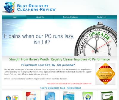 Registry cleaners, Best registry cleaner comparision and reviews 