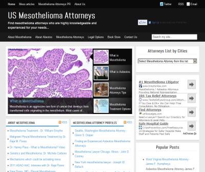 Mesothelioma Attorneys