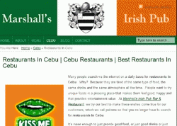 Best Restaurants In Cebu City Philippines Marshalls Irish Pub