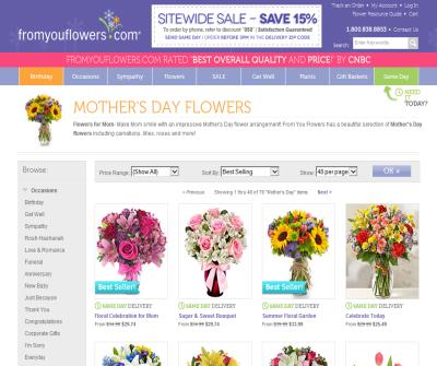 Mother's Day Flowers & Gifts