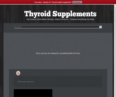 Thyroid Supplements