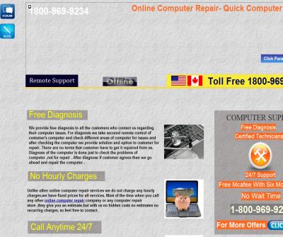 Online computer repair