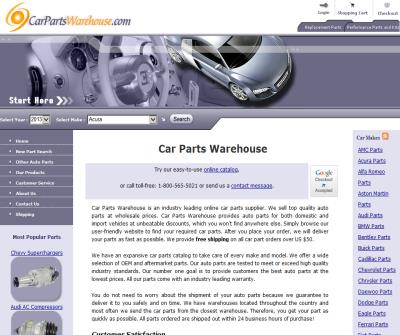 Car Parts Warehouse