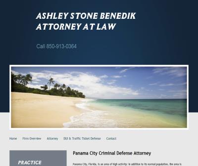 Ashley Stone Benedik, Attorney at Law