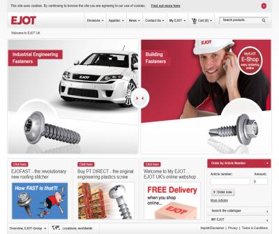 UK Steel Fasteners company, EJOT