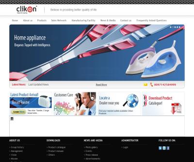 Clikon Home Appliances and Electronics