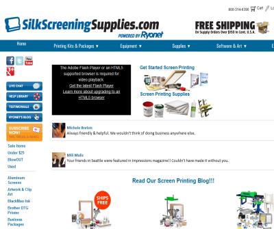 Silk Screening Supplies