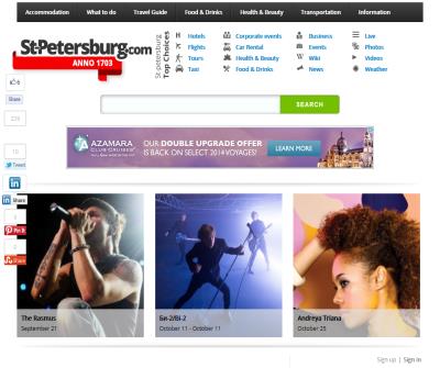St Petersburg travel guide for tourists