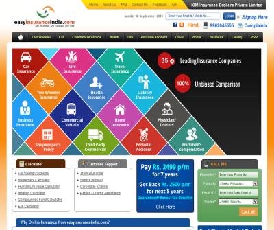 Online Insurance, Car Insurance India, Compare Health, Travel & Life Insurance Quotes, Bike Insurance India