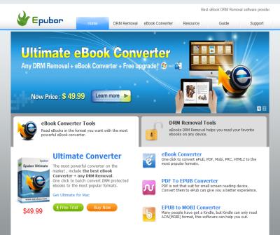 Epubor DRM Removal Softwares